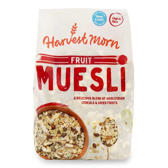 Fruit Muesli 750g Harvest Morn